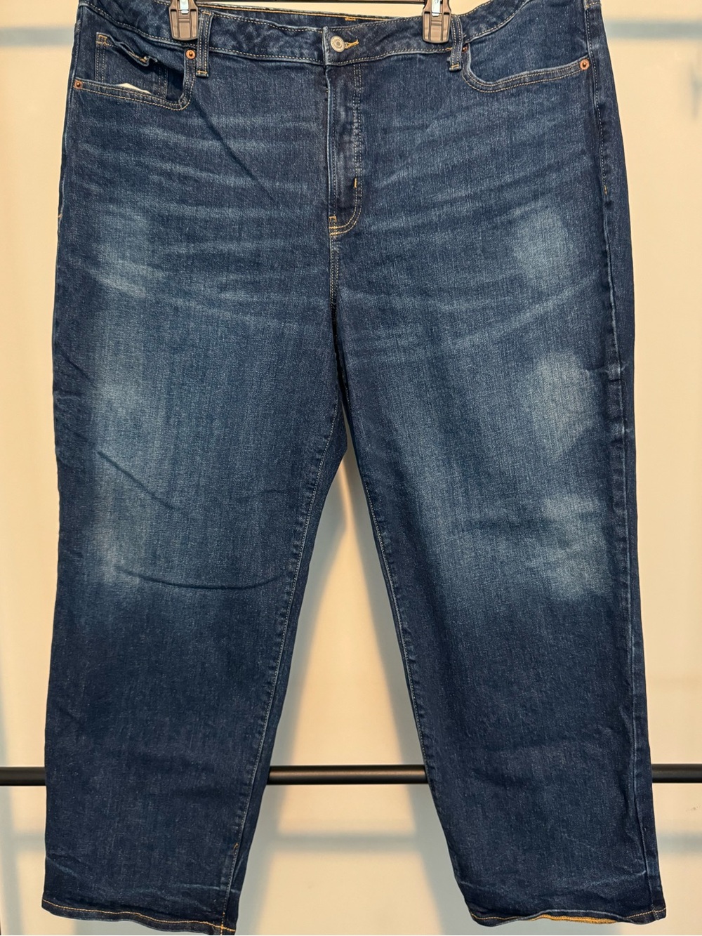 Old Navy O.G. High Rise Loose Dark Blue Women's Jeans